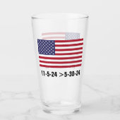 STIMME TRUMP GLAS (Vorderseite)