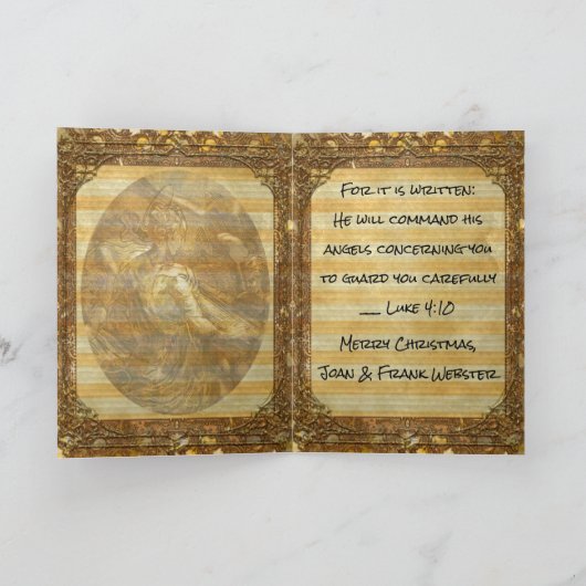 Stimme vieler Engel Weihnachten (Innenseite)