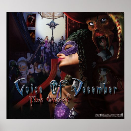 Stimme vom Dezember "The Guest" Print Poster (Vorne)