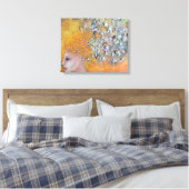 Stimmen Angst Canvas Print Leinwanddruck (Insitu (Schlafzimmer))