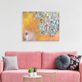 Stimmen Angst Canvas Print Leinwanddruck (Insitu (Wohnzimmer))