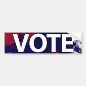 STIMMEN Autoaufkleber. Autoaufkleber (Vorne)