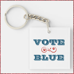 STIMMEN BLAUE Schlüsselanhänger