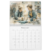 Stimmen der Tierretter Kunst Kalender (Feb 2027)
