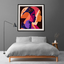 Stimmen der Veränderung 7 Poster, Minimalistisch, 