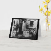 Stimmen für Frauen Alice Paul Victory Flag Karte (Gelbe Blume)