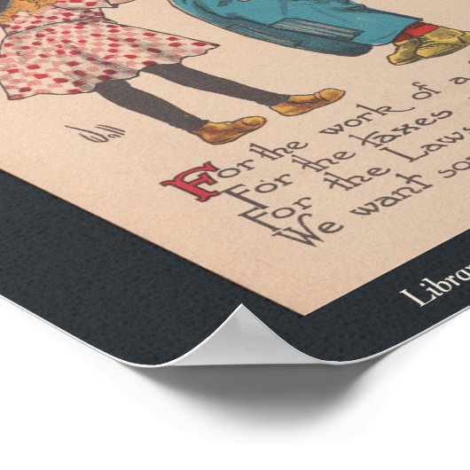 Stimmen für Frauen. Empowerment-Zitate Poster (Ecke)