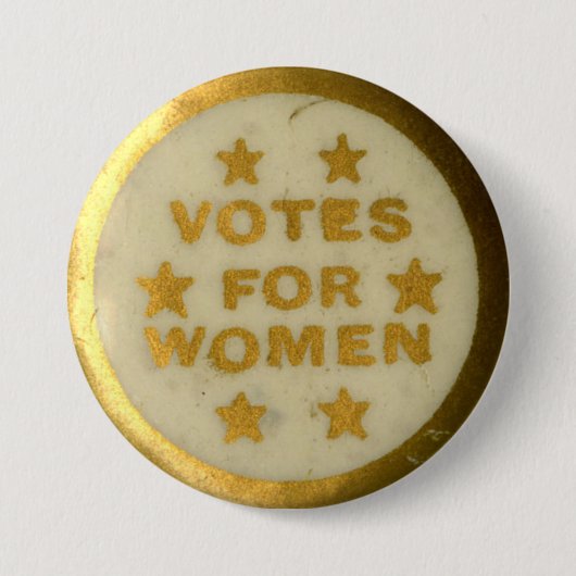 Stimmen für Frauen-historisches Button (Vorderseite)