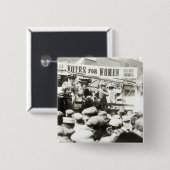 Stimmen für Frauen, im August 1908 Button (Vorne & Hinten)