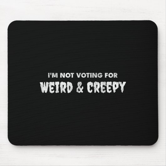 Stimmen für komisch & amp; gruselig mousepad (Vorne)