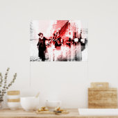 Stimmen für sie poster (Küche)