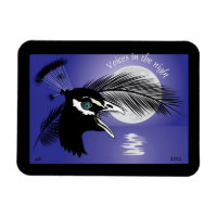 Stimmen in der Nacht Premium Flexi Magnet