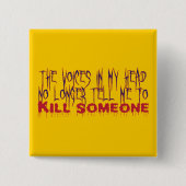 Stimmen in meinem Kopf Button (Vorderseite)