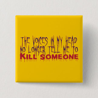 Stimmen in meinem Kopf Button