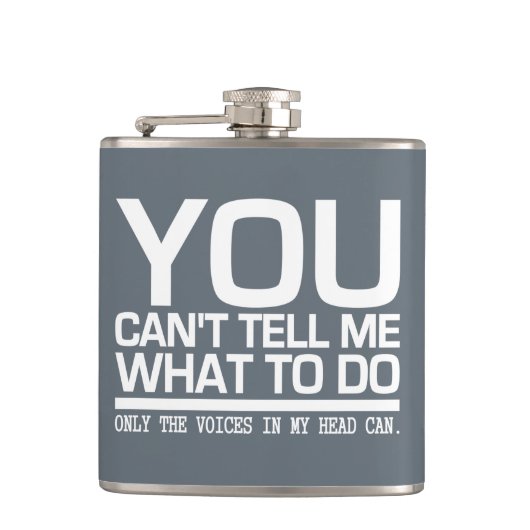 STIMMEN IN MEINEM KOPF FLACHMANN (Vorderseite)