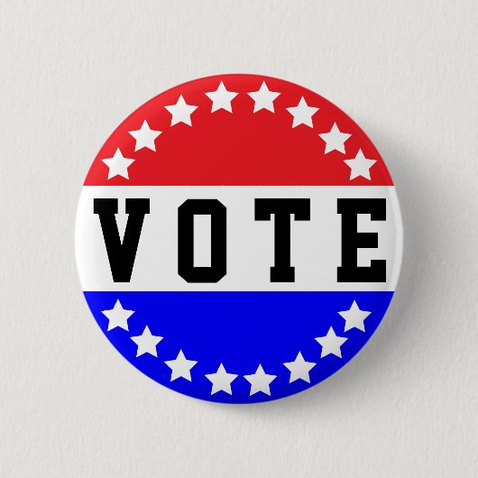 STIMMEN!Knopf Button (Vorderseite)