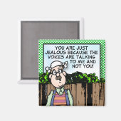 Stimmen Magnet (Vorderseite/Rückseite)