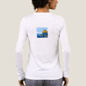 Stimmen Palästinas - Menschheitskreide für Gerecht Tri-Blend Shirt (Rückseite)