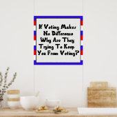 STIMMEN POSTER (Küche)