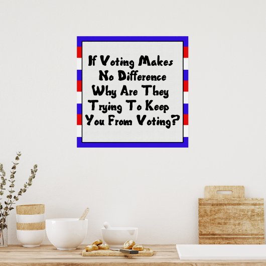 STIMMEN POSTER (Küche)