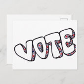STIMMEN! POSTKARTE (Vorne/Hinten)