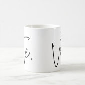 Stimmen Sie ab. Kaffeetasse (Mittel)