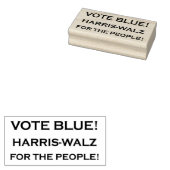 STIMMEN SIE BLAU! GUMMISTEMPEL (Stempel)