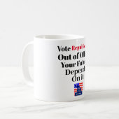 Stimmen Sie die Republikaner aus der Tasse des Kaf (Vorderseite Links)