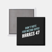 Stimmen Sie für komische Typ! 47 Magnet (Vorderseite/Rückseite)