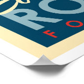 Stimmen Sie für Mitt Romney - Er ist kein Obama Co Poster (Ecke)