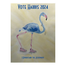 Stimmen Sie Harris 2024 Poster.