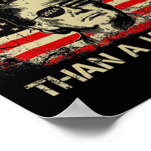 Stimmen Sie lieber für einen Felon als für einen J Poster (Ecke)