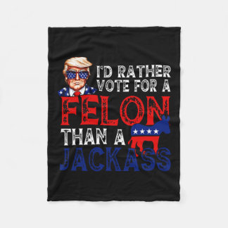 Stimmen Sie lieber für einen Felsen als für einen  Fleecedecke