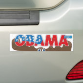 Stimmen Sie Obama - Rett einen Elch! Autoaufkleber (Auf Auto)