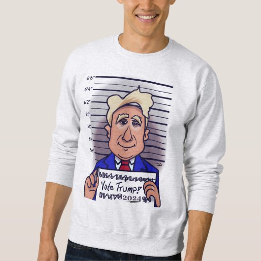 Stimmen Sie Trump Men's Sweatshirt (Vorderseite)