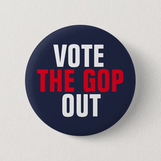 Stimmen Sie über Red White Blue Button (Vorderseite)