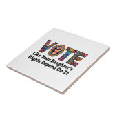 Stimmen Sie, wie die Rechte Ihrer Tochter davon ab Fliese (Seite)