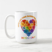 Stimmen Sie, wie die Rechte Ihrer Tochter davon ab Kaffeetasse (Links)