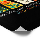 Stimmen Sie, wie die Rechte Ihrer Tochter von ihre Poster (Ecke)