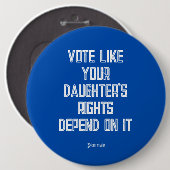 Stimmen Sie, wie die Rechte Ihrer Tochter von Kama Button (Vorne & Hinten)