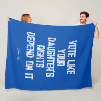 Stimmen Sie, wie die Rechte Ihrer Tochter von Kama Fleecedecke