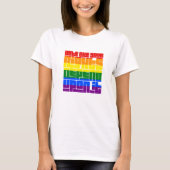 Stimmen Sie, wie Ihre LGBTQ-Rechte davon abhängen T-Shirt (Vorderseite)