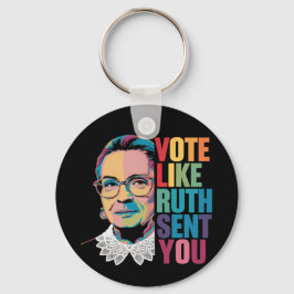 Stimmen Sie wie Ruth Sie geschickt Schlüsselanhänger