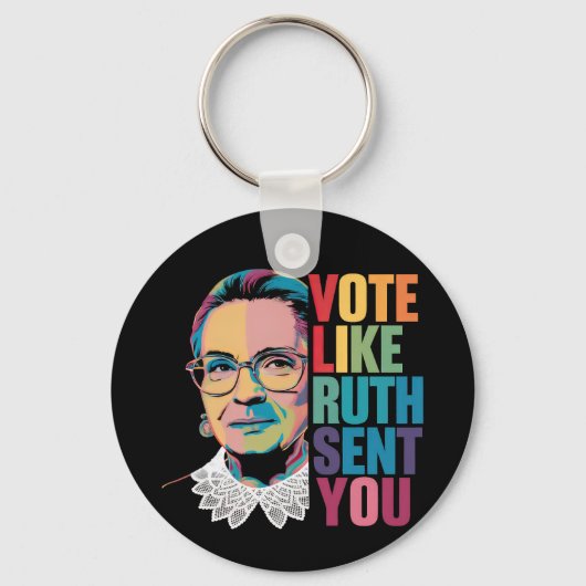 Stimmen Sie wie Ruth Sie geschickt Schlüsselanhänger (Vorderseite)