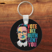 Stimmen Sie wie Ruth Sie geschickt Schlüsselanhänger (Vorderseite)