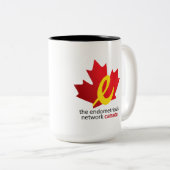 Stimmen vereinigten für Endometriosis Zweifarbige Tasse (VorderseiteRechts)