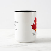 Stimmen vereinigten für Endometriosis Zweifarbige Tasse (Mittel)