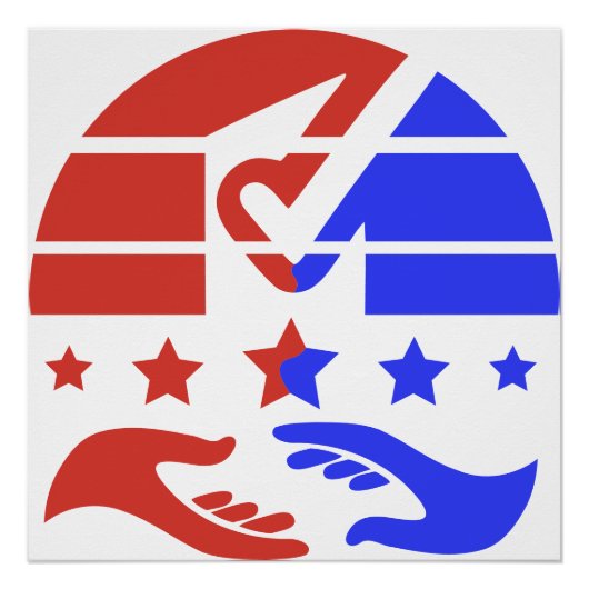 Stimmen zählen poster (Vorderseite)