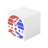 Stimmen zählen würfel (Rückseite Schrägansicht)