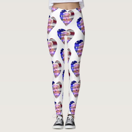 Stimmengeweih-Trumpf Leggings (Vorderseite)